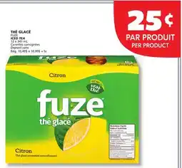 IGA FUZE ICED TEA offer