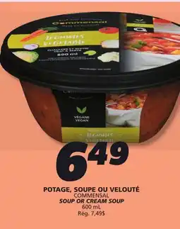 IGA COMMENSAL SOUP OR CREAM SOUP offer