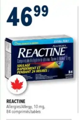 Familiprix REACTINE Allergy, 10 mg, 84 tablets offer