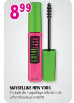 Familiprix MAYBELLINE NEW YORK Selected makeup products offer