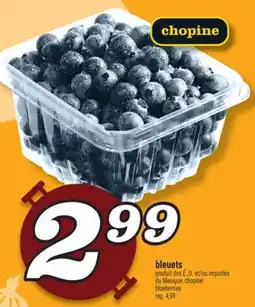Marché Richelieu Bleuets | blueberries offer