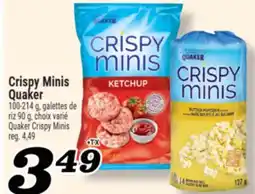 Marché Richelieu CrispyMinis Quaker | Quaker CrispyMinis offer