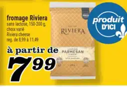 Marché Richelieu fromage Riviera sans lactose | Riviera cheese offer