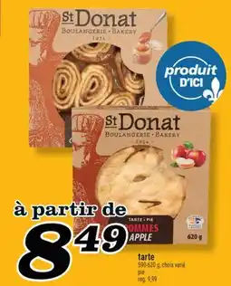 Marché Richelieu tarte | pie offer