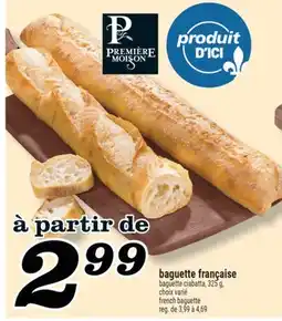 Marché Richelieu baguette française | french baguette offer