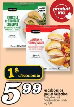 Marché Richelieu escalopes de poulet Selection offer