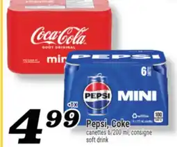 Marché Richelieu PEPSI, COKE | SOFT DRINK offer