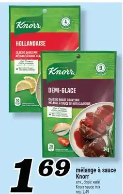 Marché Richelieu mélange à sauce Knorr | Knorr sauce mix offer