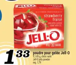 Marché Richelieu poudre pour gelée Jell‑O | Jell‑O jelly powder offer