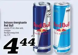 Marché Richelieu BOISSON ÉNERGISANTE RED BULL | RED BULL ENERGY DRINK offer
