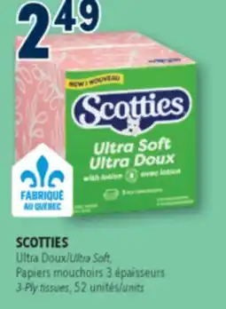 Familiprix SCOTTIES, Ultra Soft, 3-Ply tissues, 52 units offer