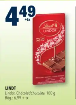 Familiprix LINDT Lindor, Chocolate offer