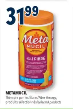 Familiprix METAMUCIL, Fibre therapy, selected products offer