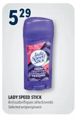 Familiprix LADY SPEED STICK, Selected antiperspirants offer