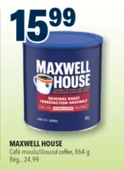 Familiprix MAXWELL HOUSE Ground coffee offer