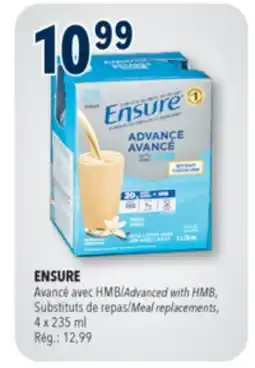 Familiprix ENSURE, Advanced with HMB, Meal replacements offer