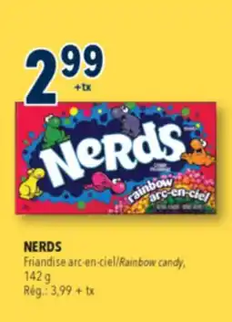Familiprix NERDS, Rainbow candy offer