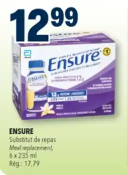 Familiprix ENSURE, Meal replacement offer