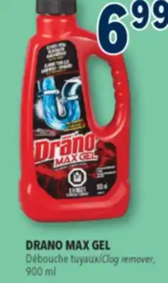 Familiprix DRANO MAX GEL Clog remover, 900ml offer