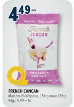 Familiprix FRENCH CANCAN, Popcorn, 156 g or 256 g offer