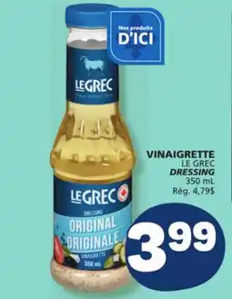 Marché Bonichoix LE GREC DRESSING offer
