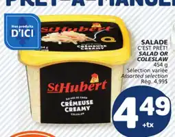 Marché Bonichoix C'EST PRÊT! SALAD OR COLESLAW offer