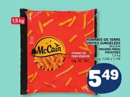 Marché Bonichoix McCAIN FROZEN FRIED POTATOES offer
