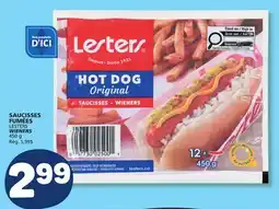 Marché Bonichoix LESTERS WIENERS offer