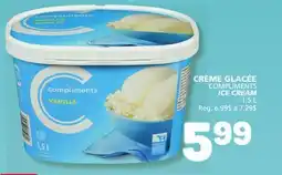 Marché Bonichoix COMPLIMENTS ICE CREAM offer