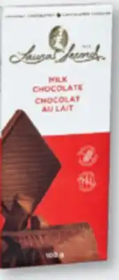 Familiprix LAURA SECORD Chocolate bar, 100g offer