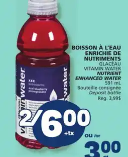 Marché Bonichoix GLACÉAU VITAMIN WATER NUTRIENT ENHANCED WATER offer