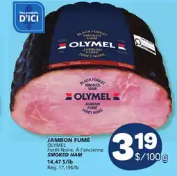 Marché Bonichoix OLYMEL SMOKED HAM offer