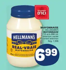 Marché Bonichoix HELLMANN'S MAYONNAISE offer