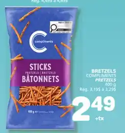 Marché Bonichoix BRETZELS COMPLIMENTS PRETZELS offer