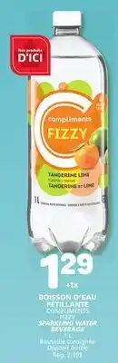 Marché Bonichoix COMPLIMENTS FIZZY SPARKLING WATER BEVERAGE offer