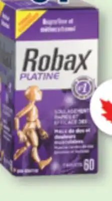 Familiprix ROBAX Platinum, ROBAXACET or ROBAXIN, Back and muscle pain, selected products offer