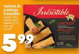 Marche Ami rouleaux de printemps Irrésistible offer