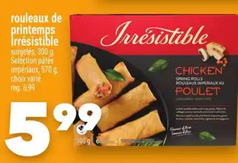 Marche Ami rouleaux de printemps Irrésistible offer