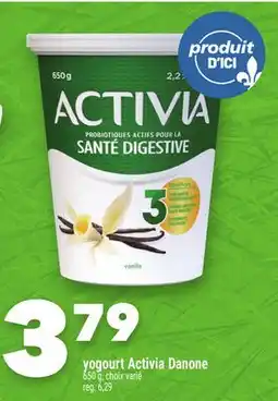 Marche Ami yogourt Activia Danone offer