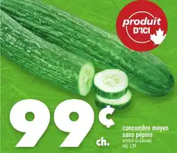 Marche Ami concombre moyen sans pépins offer