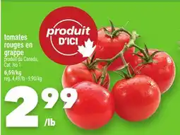 Marche Ami tomates rouges en grappe offer