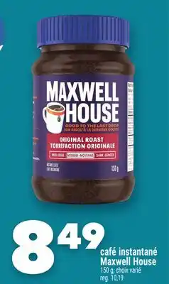 Marche Ami café instantané MaxwellHouse offer