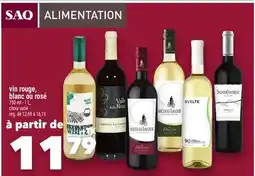 Marche Ami vin rouge, blanc ou rosé offer