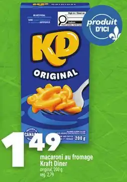 Marche Ami macaroni au fromage Kraft Diner offer