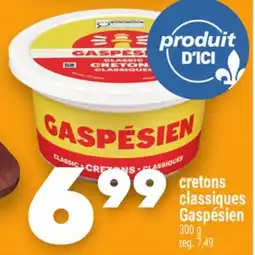 Marche Ami cretons classiques Gaspésien offer