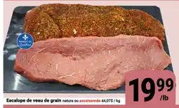 Pasquier Escalope de veau de grain nature ou assaisonnée offer