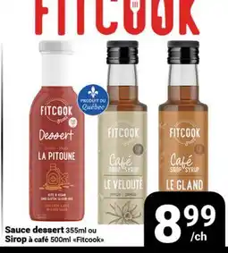 Pasquier Sauce dessert 355ml ou Sirop à café 500ml Fitcook offer