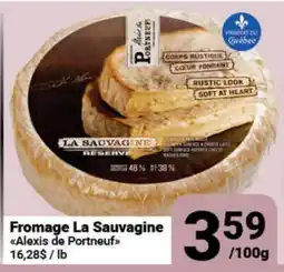 Pasquier Fromage La Sauvagine Alexis de Portneuf offer