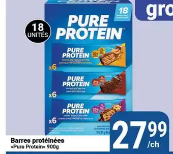 Pasquier Barres protéinées Pure Protein offer