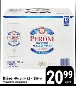 Pasquier Bière Peroni offer